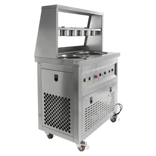 Фризер для жареного мороженого Foodatlas KCB-2Y (контейнеры, световой короб)