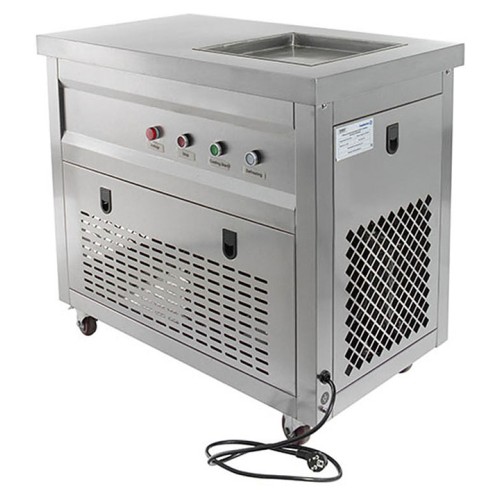 Фризер для жареного мороженого Foodatlas KCB-1F (световой короб, стол для топпингов)