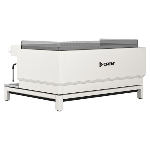 Кофемашина Crem EX3 3GR Display TA белая, высокие группа