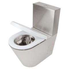 Унитаз антивандальный Oceanus 1-001(P) (нерж. сталь) P-выход