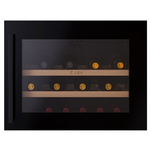 Винный шкаф Lex LWD6028BL черный