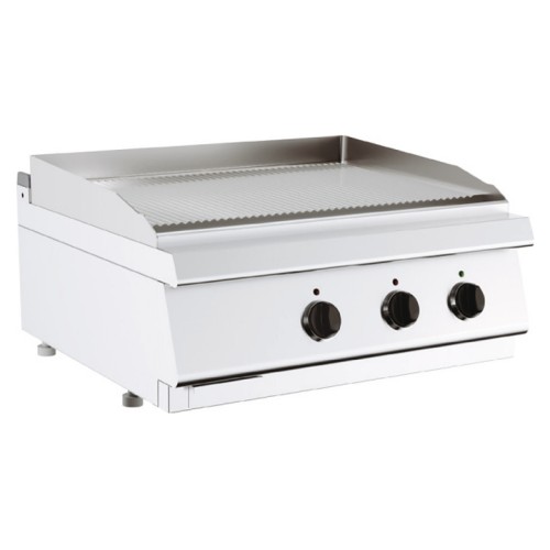 Поверхность жарочная Вулкан Лайт VGC78311E-SR на 2 зоны, с хромированным покрытием, рифленая