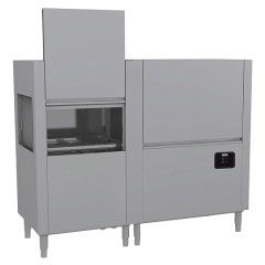 Машина посудомоечная конвейерная Krupps Evolution EVO301 ESX, система предварительной мойки EV-PW900, стол выходной роликовый EV-PW900, двойной дозатор моющего и ополас