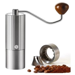 Кофемолка механическая ZeroHero Z3 Pro серебро