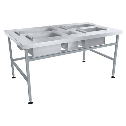 Стол производственный ПищТех СРОд-1350х800х700