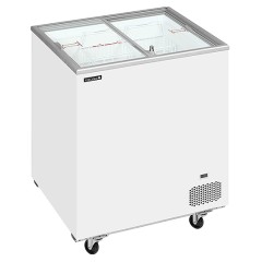 ЛАРЬ МОР.СО СТЕКЛ.КРЫШ.TEFCOLD IC201SC