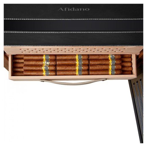 Шкаф для сигар Afidano L6 черный оникс