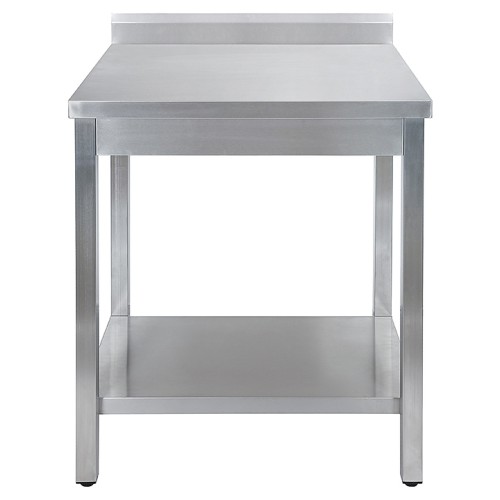 Стол производственный универсальный Luxstahl СПУ-9.5/7/8.5 со сплошной полкой (нерж. сталь)