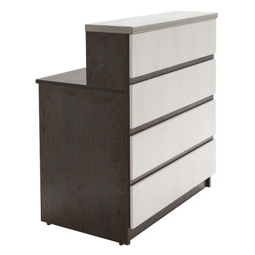 Модуль стойки Luxstahl ''Модерн'' прямой 500 мм