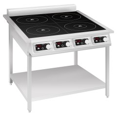 Плита индукционная INDOKOR IN3500-4PRO линия 700 на подставке