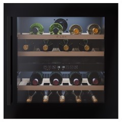Винный шкаф Lex LWD6036BL dual zone черный