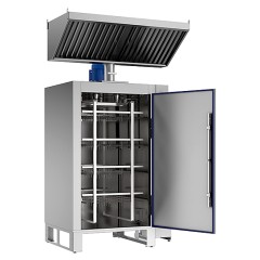 Камера электростатического холодного копчения Ижица 1200М4