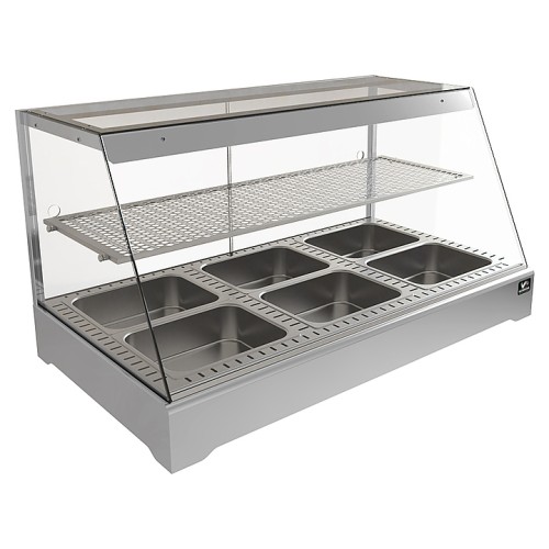 Витрина тепловая КОБОР СR1-117H серебряная