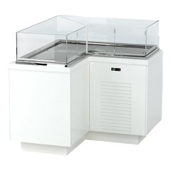 Витрина кондитерская угловая Finist GLASSIER LUX GСL-13/6/3