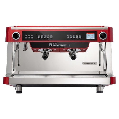 Кофемашина автоматическая Nuova Simonelli Nuova Aurelia MP 2Gr 220V red+high groups+Autopurge