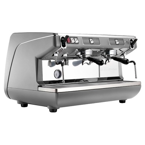 Кофемашина полуавтоматическая Nuova Simonelli Appia Life 2gr S 220V metallic grey+high groups+economizer