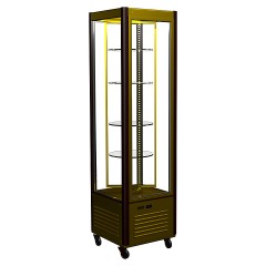 Шкаф-витрина кондитерская KAYMAN К-ШВ-400В люкс