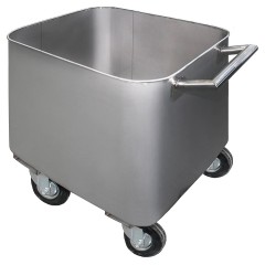 Тележка-чан для перевозки фарша Finist ТЧ 720х775х600 мм с ручкой