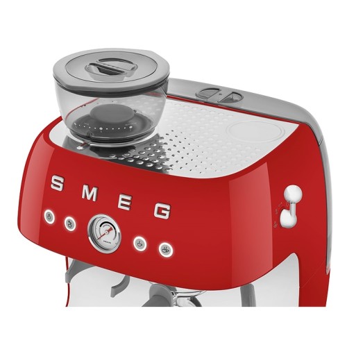 Эспрессо кофемашина SMEG EGF03RDEU красная
