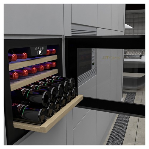 Винный шкаф Maunfeld MFWC-85D28 черный