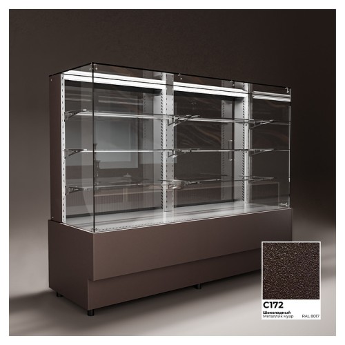 Напольная холодильная витрина Finist AIR DOUBLE AD-180-6-163 среднетемпературная