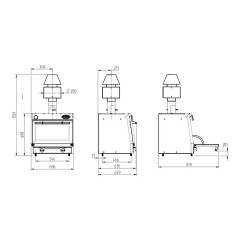 Искрогаситель Dagrill сухой с колпаком