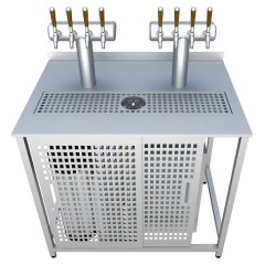 Модуль пивной BARMADE 1000х700х900 мм купе