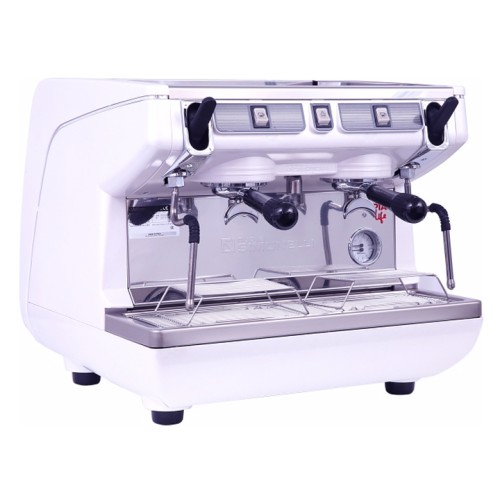 Кофемашина Nuova Simonelli Appia Life Compact 2 Gr S белая, высокие группы, экономайзер, полуавтомат