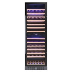 Винный шкаф Temptech Premium WP180DCB двухзонный черный