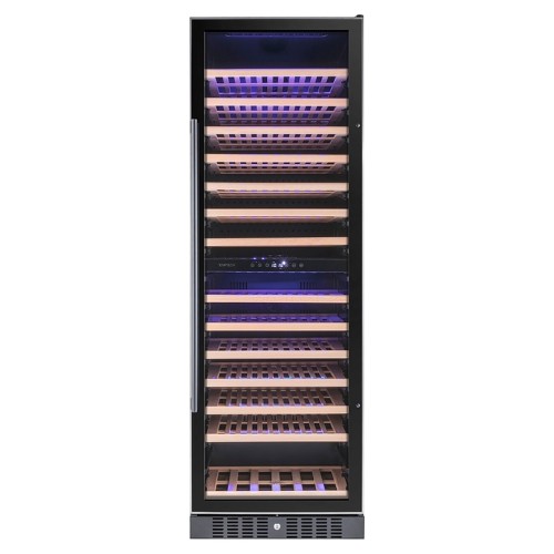 Винный шкаф Temptech Premium WP180DCB двухзонный черный