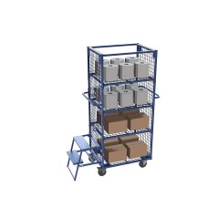 Тележка производственная MetallCart VK27 для консолидации