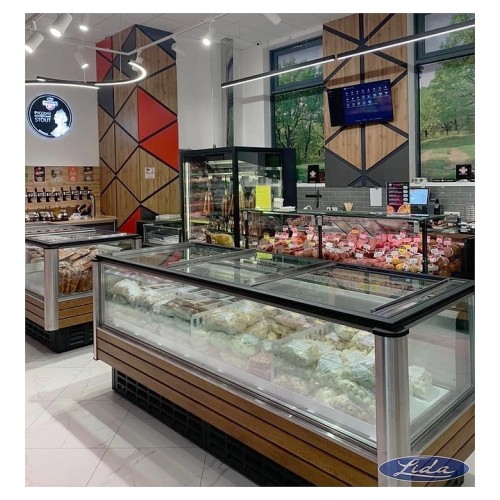 Бонета холодильная Lida Bonet SU (2000х1190(970)х1000 мм) среднетемпературная