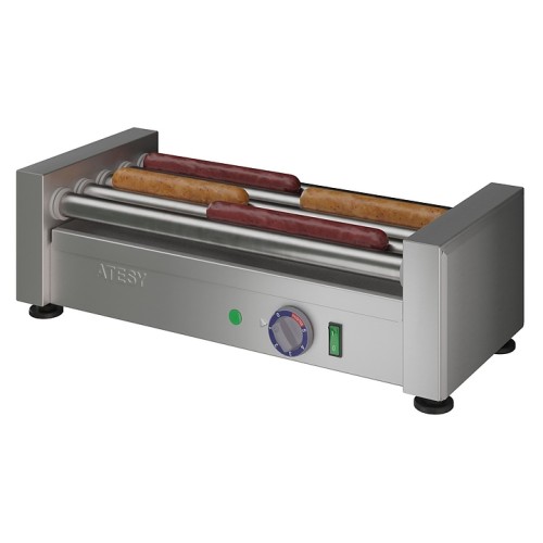 Гриль роликовый ATESY Комбат ГР-5Р-450-02