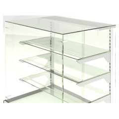 Витрина кондитерская CANARY 1300 прямое стекло