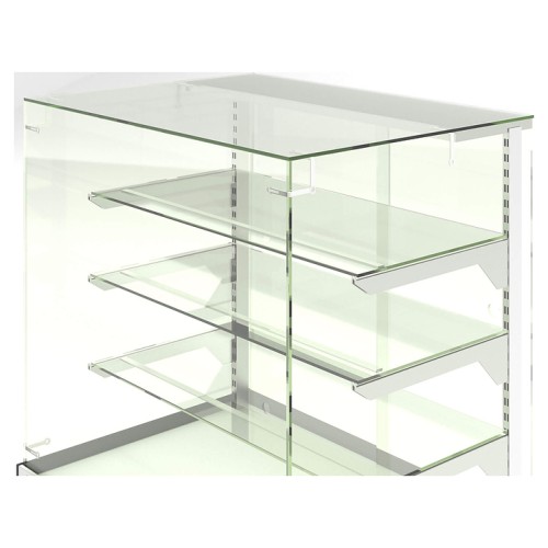 Витрина кондитерская CANARY 1300 прямое стекло