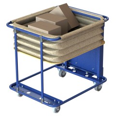 Тележка производственная MetallCart VK19 с подъемным дном