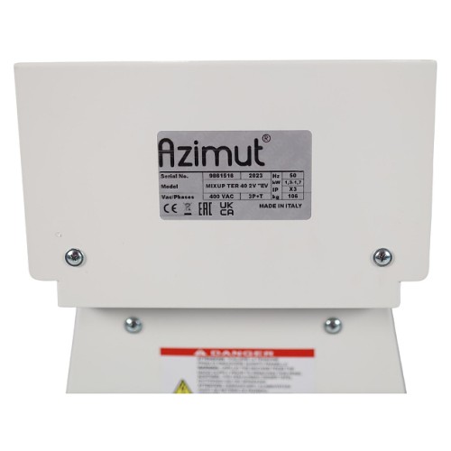 Тестомес спиральный Azimut MIXUP TER 50 2V EVO