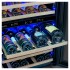 Винный шкаф Zugel ZCWI360DB черный