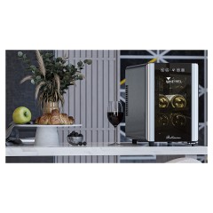 Винный шкаф MEYVEL MV06-BSF1 (easy)