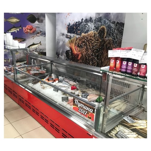 Витрина холодильная Lida Kub-1 Fish (1500х1200х1200 мм)