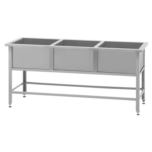 Ванна моечная Mecon Norma Ral ВМСн-630/3 ножка угловая