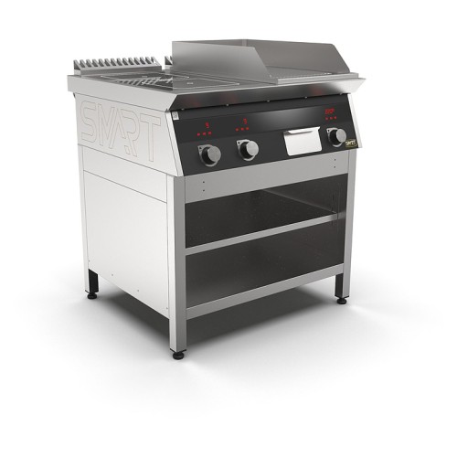 Плита индукционная комбинированная SMART INDUCTION K94-35KRB (с грилем)
