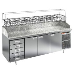 Стол для пиццы HICOLD PZ4-111/GN (без витрины)