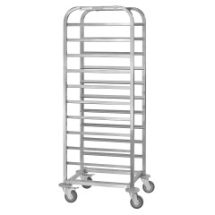 Тележка-шпилька для противней Mecon Profi Inox ТШПп 660х420х1800 мм 18 уровней