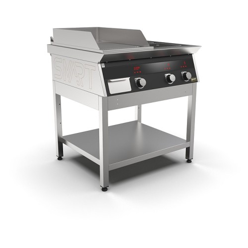 Плита индукционная комбинированная SMART INDUCTION K74-3RKB (с грилем)