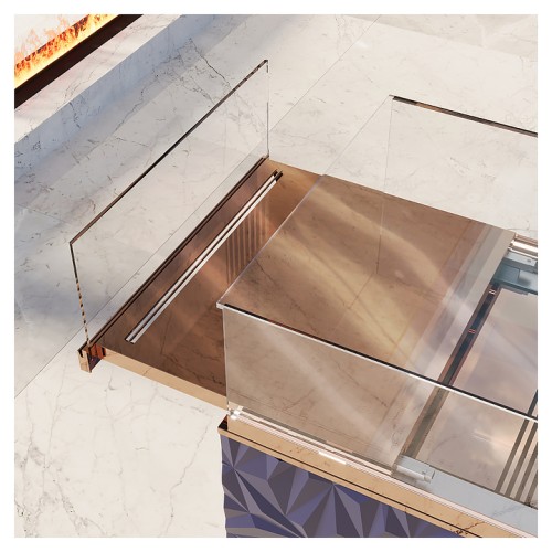 Витрина кондитерская Finist Glassier SLIDE TWIN GSTL-10/8/3