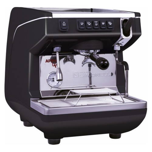 Кофемашина Nuova Simonelli Appia Life 1Gr V черная, высокая группа, автомат