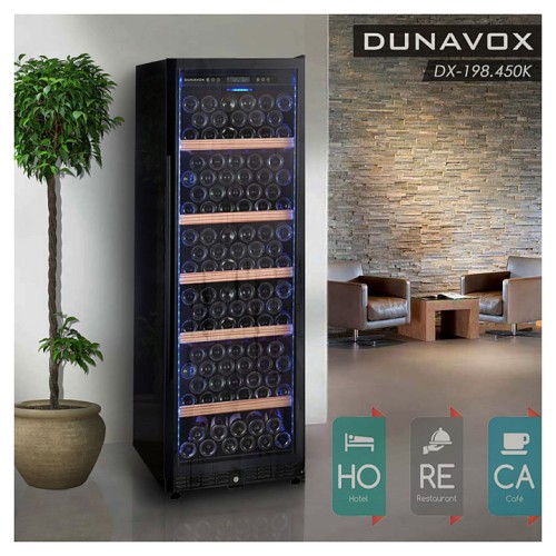 Винный шкаф Dunavox DX-198.450K