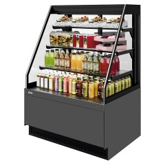 Витрина кондитерская Chilz VETE II KUB OFT 130 серый матовый, металлик