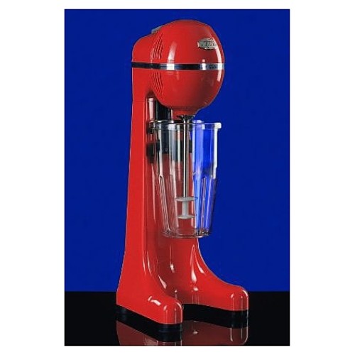 Миксер для молочных коктейлей JOHNY AK/2-2TA ECO красный, без таймера